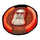 Жетон Моаи